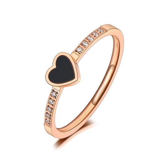 Ring with a heart