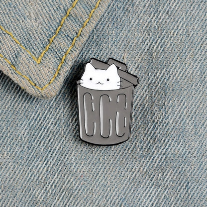 Cat-shaped pin