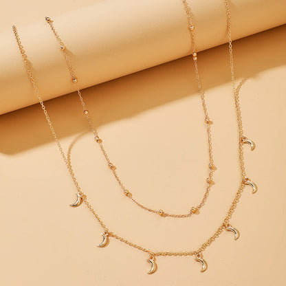 Double waist chain with pendants
