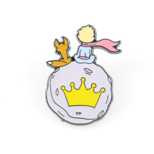 Pins with a motif of The Little Prince