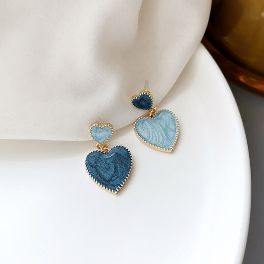 Heart earrings