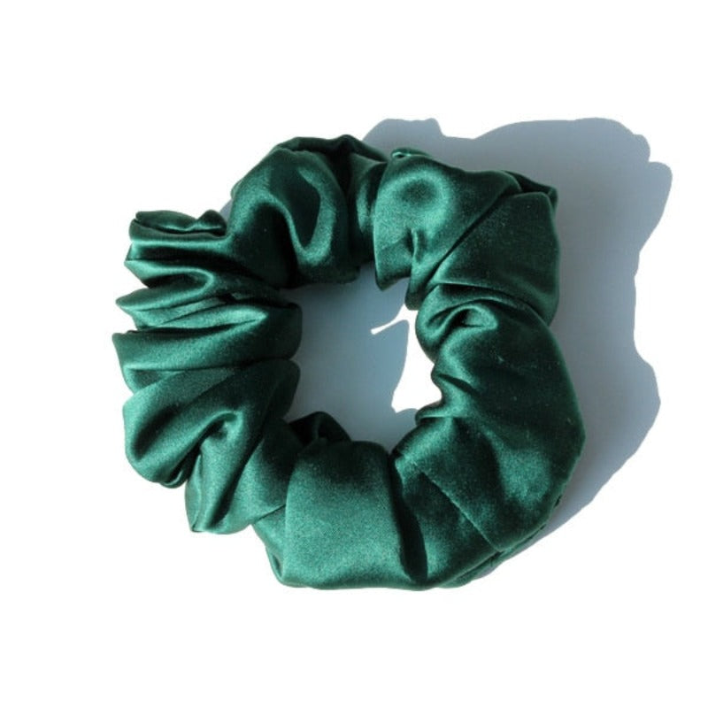 Silk hair scrunchie