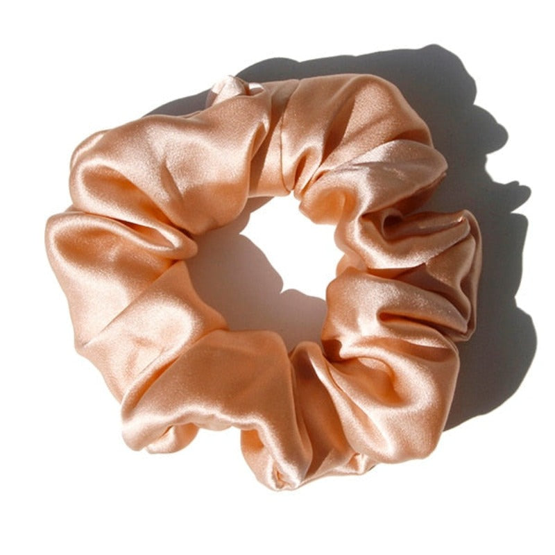 Silk hair scrunchie