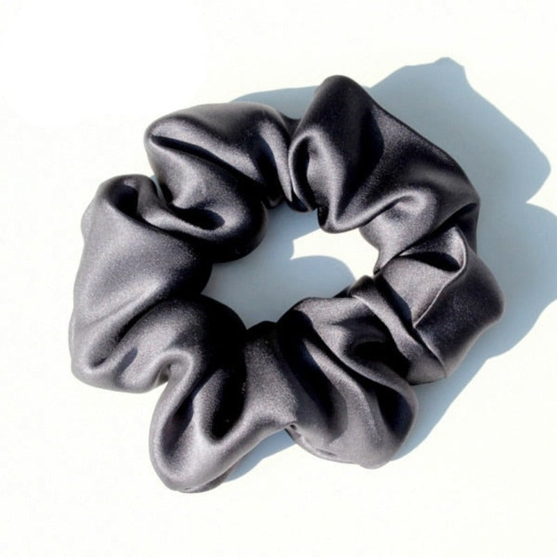 Silk hair scrunchie