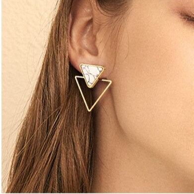 Geometric earrings