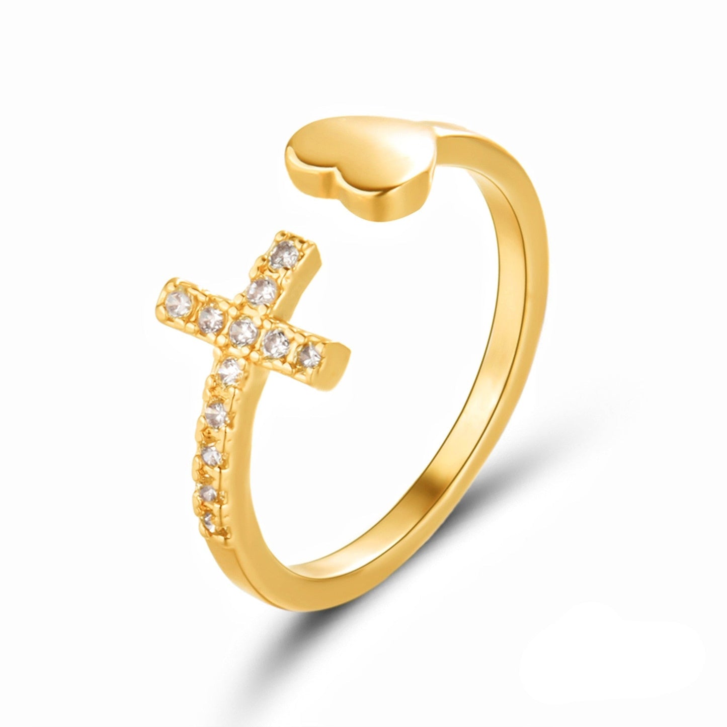 Ring with a cross